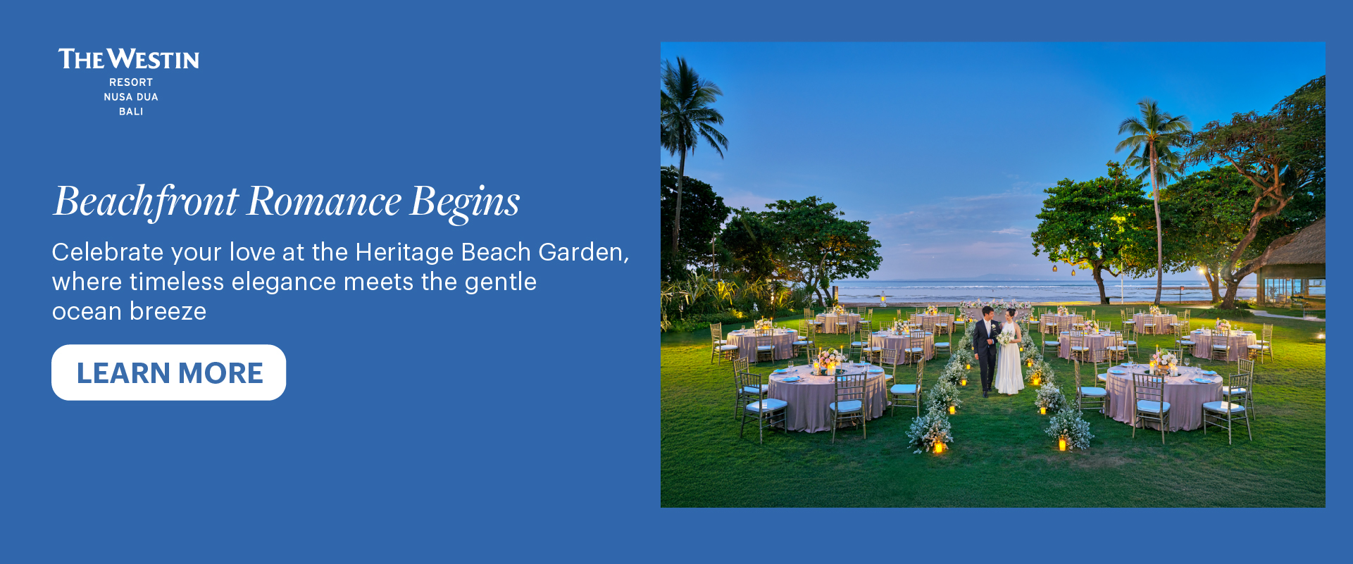 The Westin Resort Nusa Dua, Bali - Heritage Beach Garden
