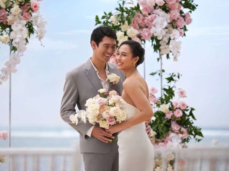 Couple wedding di The Westin Resort Nusa Dua, Bali: perpaduan antara latar alam yang indah dan layanan kelas dunia.