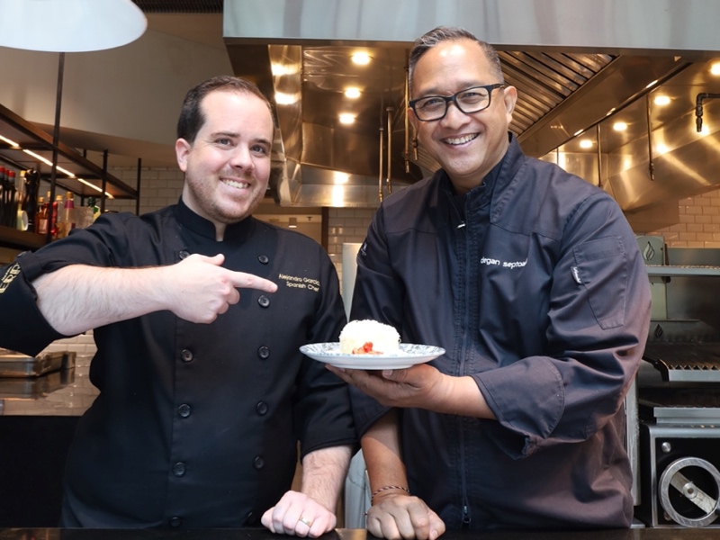 Culinary Masters Unite Alejandro García Martín-Degan Septoadji di ERRE & Urrechu Jakarta