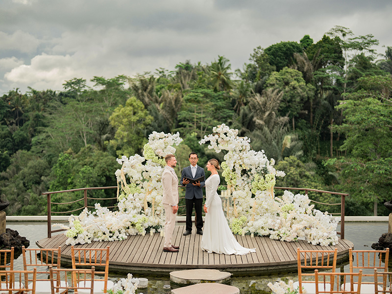 Wedding Venue at Cicada Resort Bali Ubud, Autograph Collection