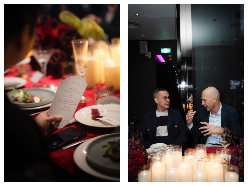 Dalam Celebrate Love dinner, percakapan hangat mengalir dalam suasana yang intimate.