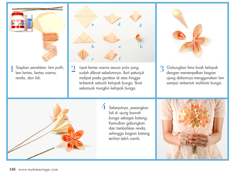 Paper Hand Bouquet