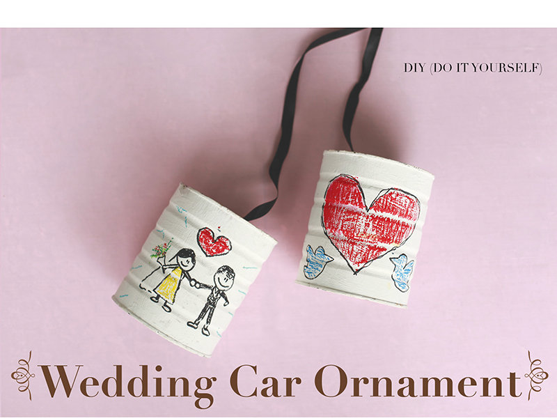 Wedding Car Ornamen