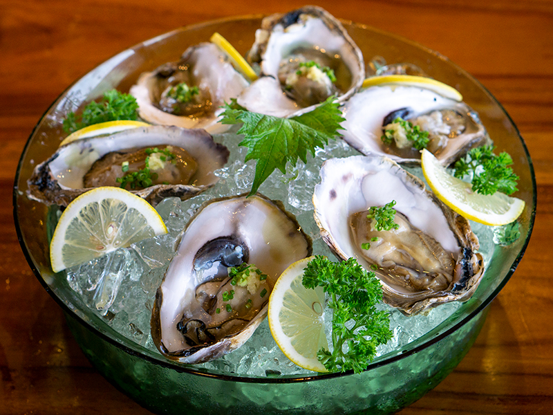 Freshly Shucked Pacific Oyster