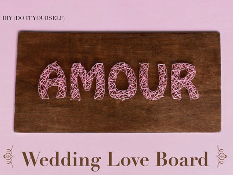 Wedding Love Board
