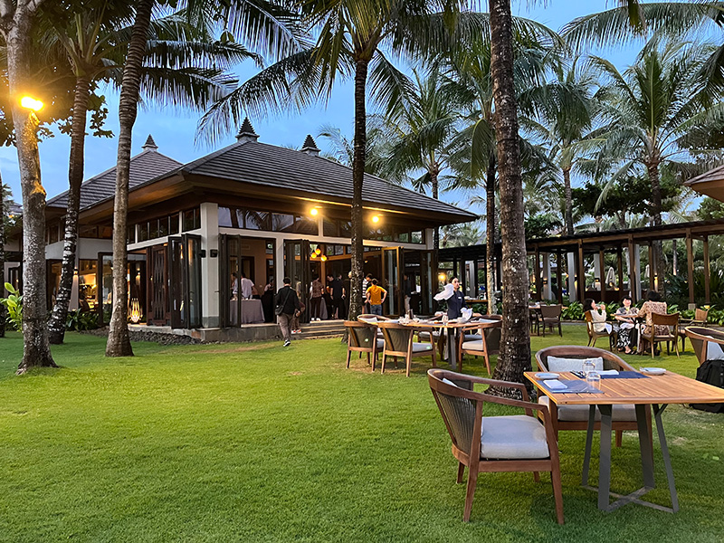 The Beach Grill Bali Restaurant Facade