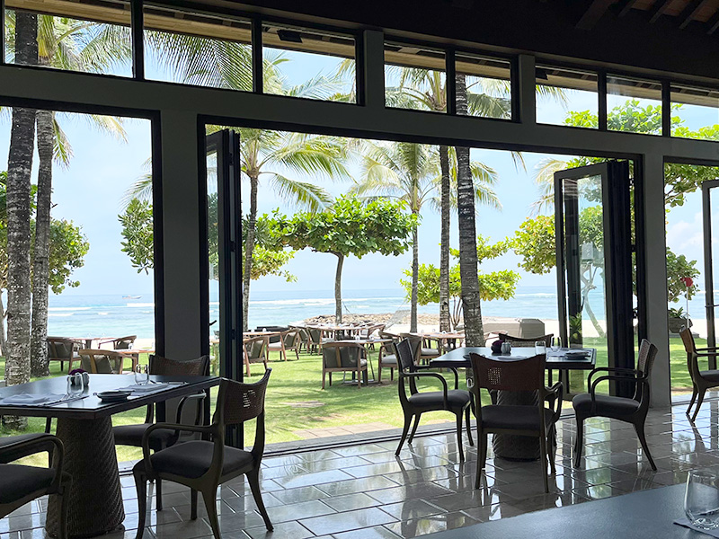 The Beach Grill Bali Restaurant Interior