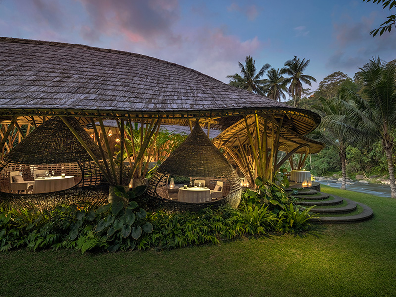 Kubu Restaurant at Mandapa, a Ritz-Carlton Reserve