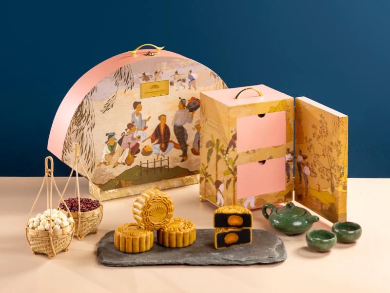Koleksi hampers mooncake Mandarin Oriental Jakarta