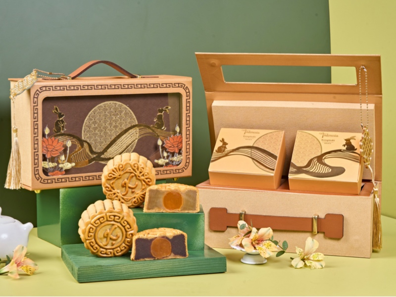 Koleksi hampers mooncake Hotel Indonesia Kempinski Jakarta