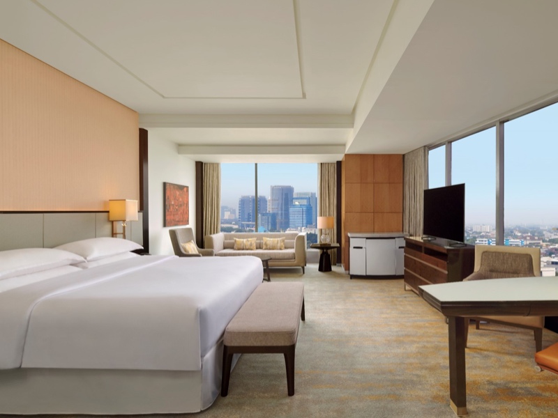 Sheraton Grand Jakarta Gandaria City memiliki 293 kamar elegan 