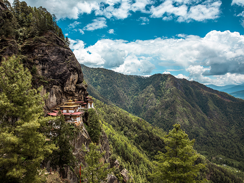 Taktsang Monastery Tiger Nest View of The Monastery