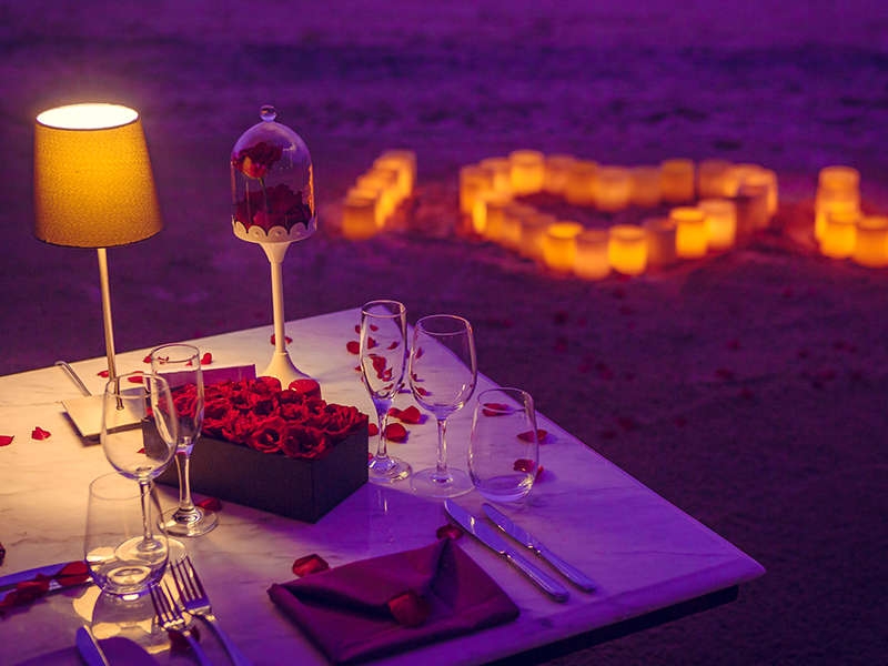Valentine's Dinner in Meliá Bali