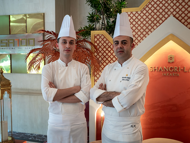 Chef Necdet Kaya and Chef Alperen Koca -  Shangri-La Bosphorus, Istanbul