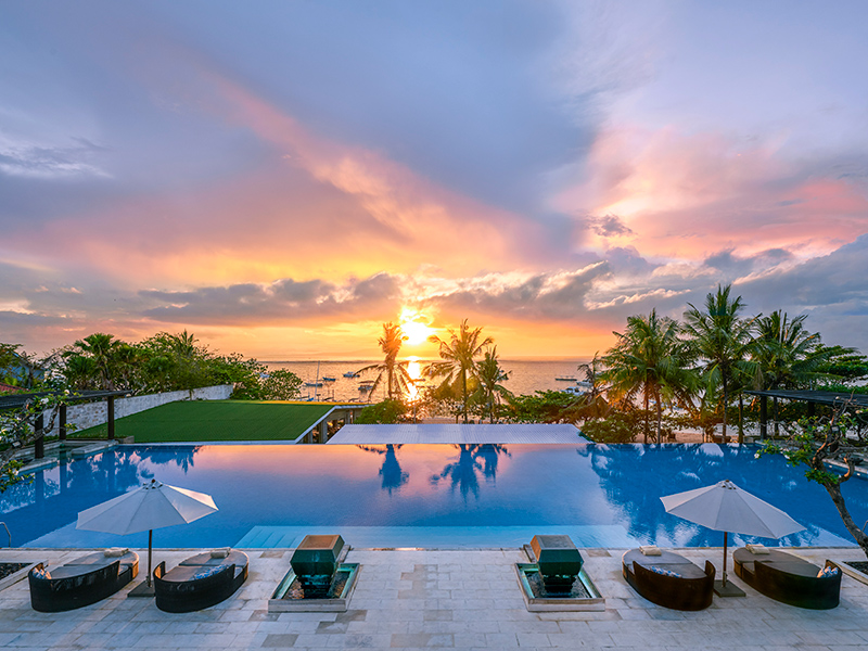 InterContinental Bali Sanur Resort - Main Pool - Sunrise