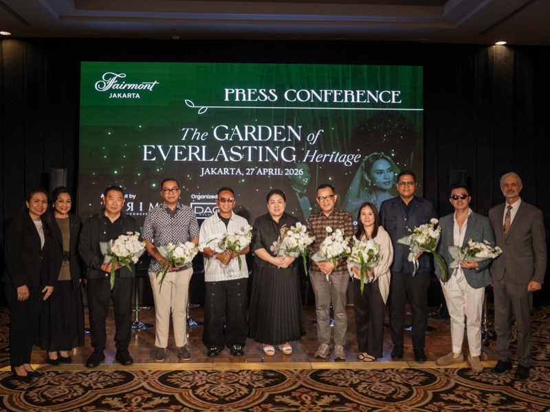 A Garden of Everlasting Heritage, Luxury Wedding Exhibition Fairmont Jakarta dalam Instalasi Imersif