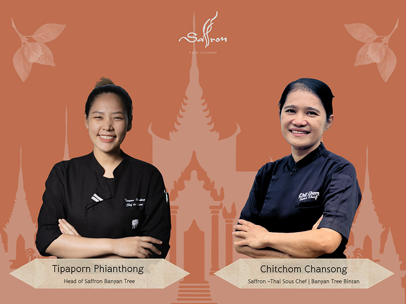 Exclusive Four-Hands Dinner: Perayaan Southern Thailand Gastronomy di Saffron, Banyan Tree Bintan