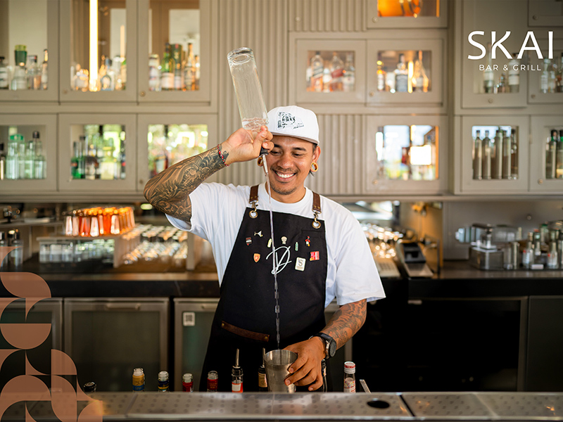 SKAI Bar & Grill x SKOOL Kitchen: One-Night Mixology Takeover 