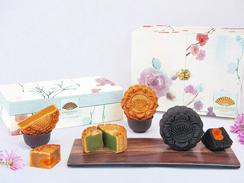 Mooncakes from Li Feng at Mandarin Oriental Jakarta