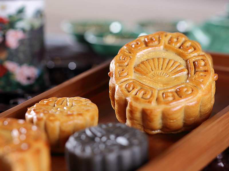 Mooncakes from Li Feng at Mandarin Oriental Jakarta
