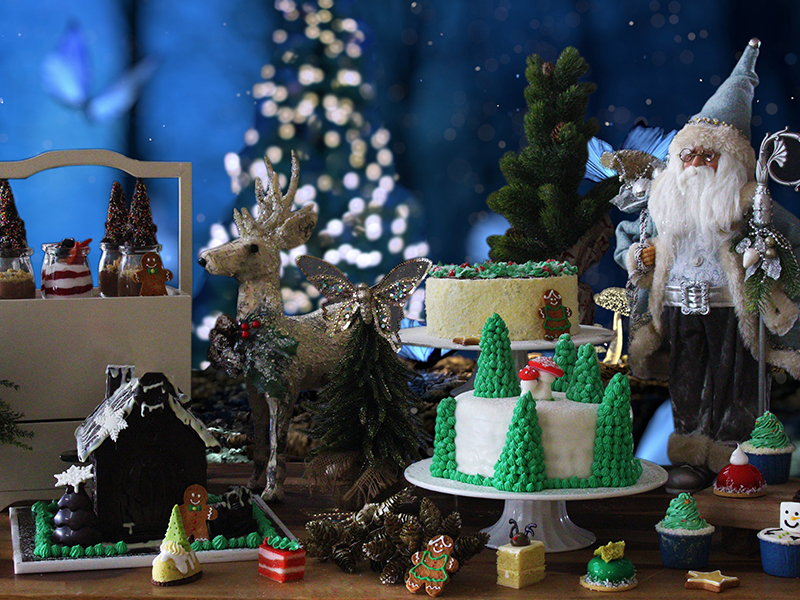Christmas Festive in Blue
