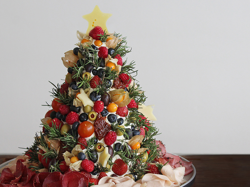 Cheese Christmas Tree