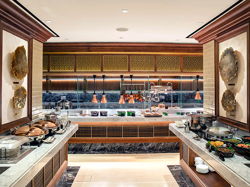 Signatures Restaurant Buffet Interior