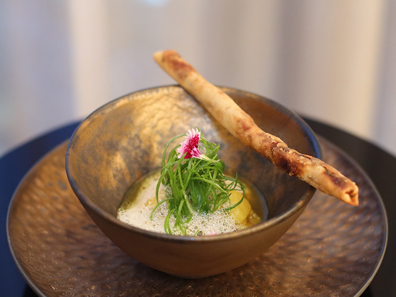 Chef Yuda Bustara - Soup Tunjang Khas Riau with Beef Empal Truffle