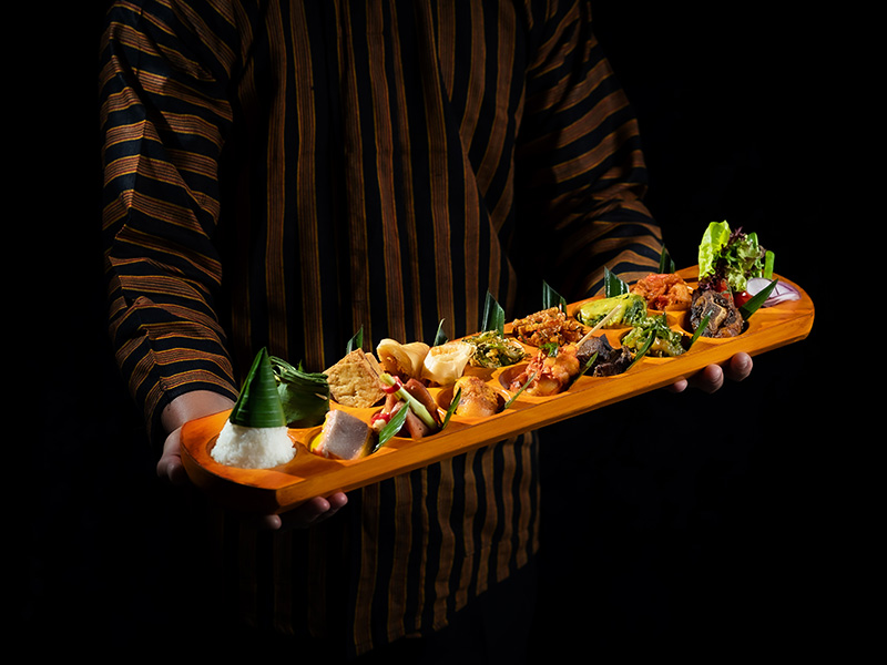 Congklak Board for Mahamangsa Pass Around Food