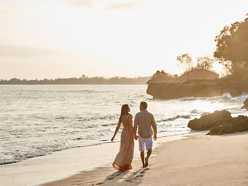 Secluded Beach Raffles Bali
