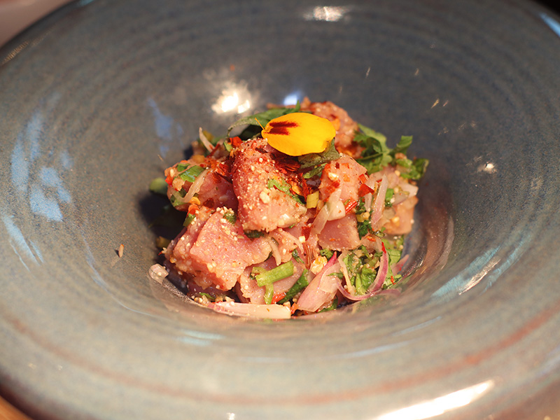 InterContinental Jakarta Pondok Indah - Larb Tuna by Chef Degan Septoadji