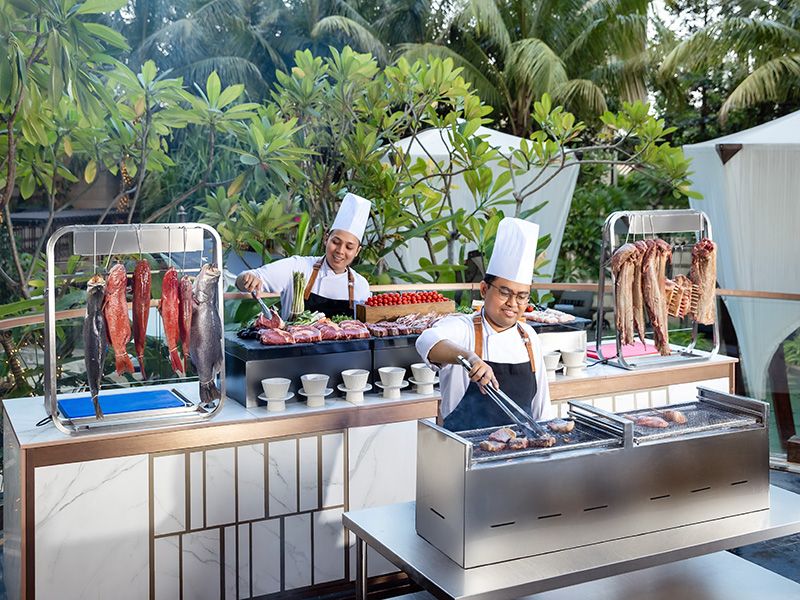 The St. Regis Jakarta Ramadan Outdoor Live Grill