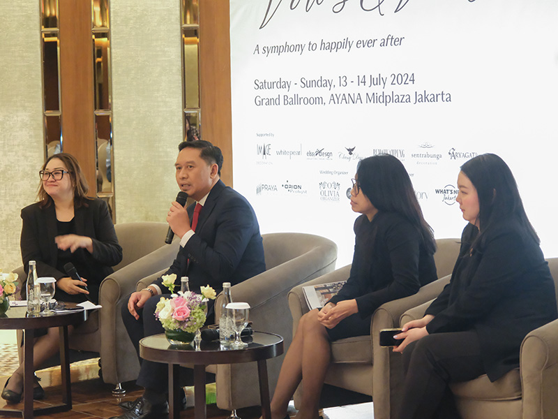 Press Conference Vows & Veils di AYANA Midplaza Jakarta