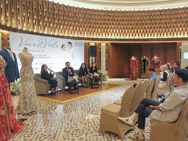 Press Conference Vows & Veils di AYANA Midplaza Jakarta