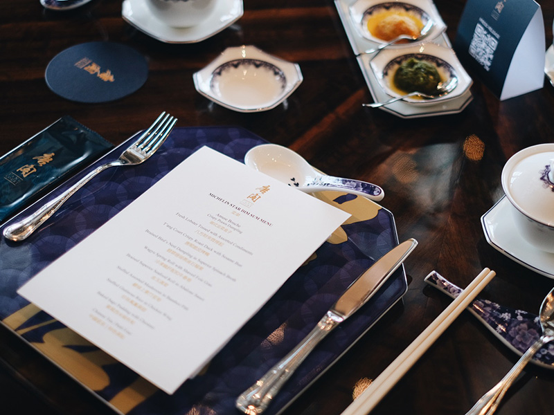 Michelin Star Dim Sum Delicacies di T'ang Court The Langham Jakarta