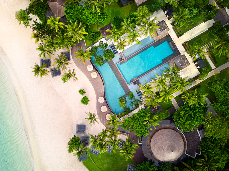 Swimming Pool Area at The Ritz-Carlton, Bali