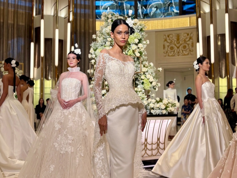 Koleksi bridal SEBASTIANSposa tampil anggun dalam 'The Heart of Elegance' di Four Seasons Hotel Jakarta.