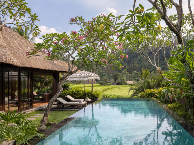 Your own villa. Your own pool. Your own rhythm. That’s Mandapa.