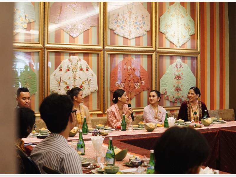 Press preview LEMARI Jajanan Peranakan Pasar Meradelima: Hagai Pakan, Titi Rajo Bintang, Amanda Gratina Soekasah, Carmen W. Admodirdjo, Janna Joesoef