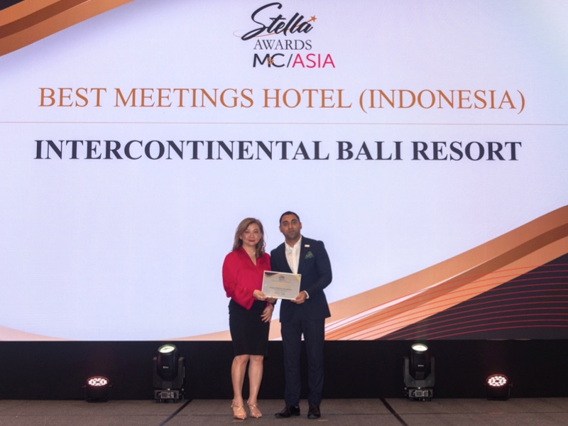 InterContinental Bali Resort Mempertahankan Gelar Best Meeting Hotel in Indonesia di Stella Awards 2025