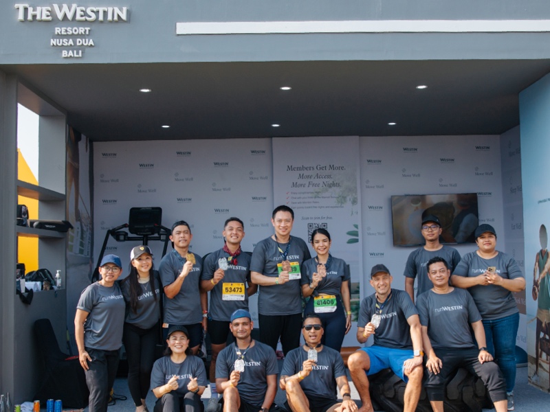 Misi Wellness Tanpa Garis Akhir dari The Westin Resort Nusa Dua, Bali di Maybank Marathon 2025