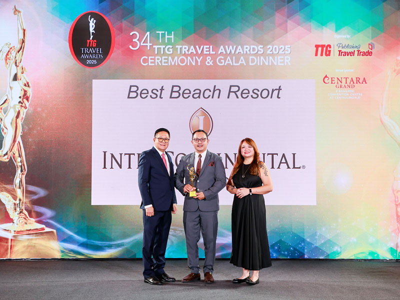 InterContinental Bali Resort - Best Beach Resort TTG Travel Awards 2025