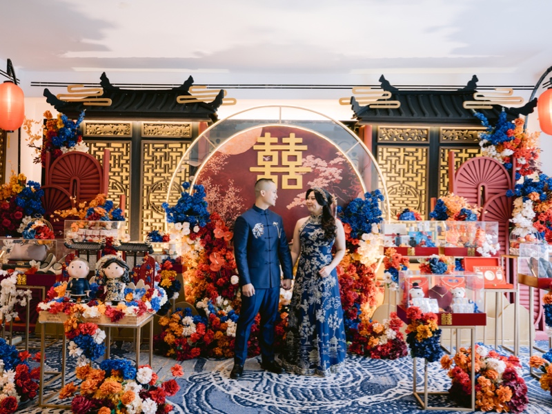 Sangjit dan Wedding di Tien Chao Gran Melia Jakarta, Tradisi Oriental dengan Aura Regal   
