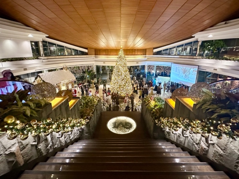 Suasana menyambut musim liburan di Gran Melià Jakarta