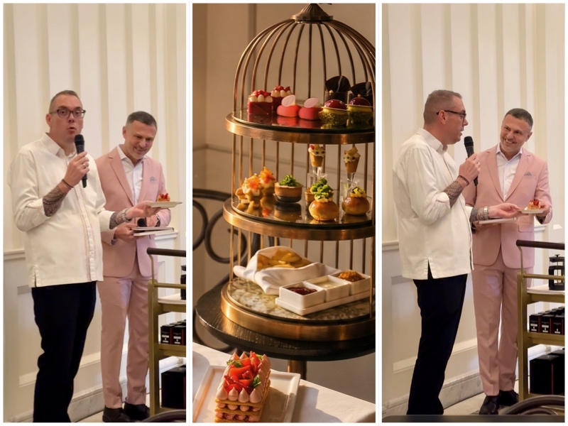 Alexander Poindl, General Manager at The Langham Jakarta dan Executive Chef The Langham, Jakarta Chef Jeremy Jouan