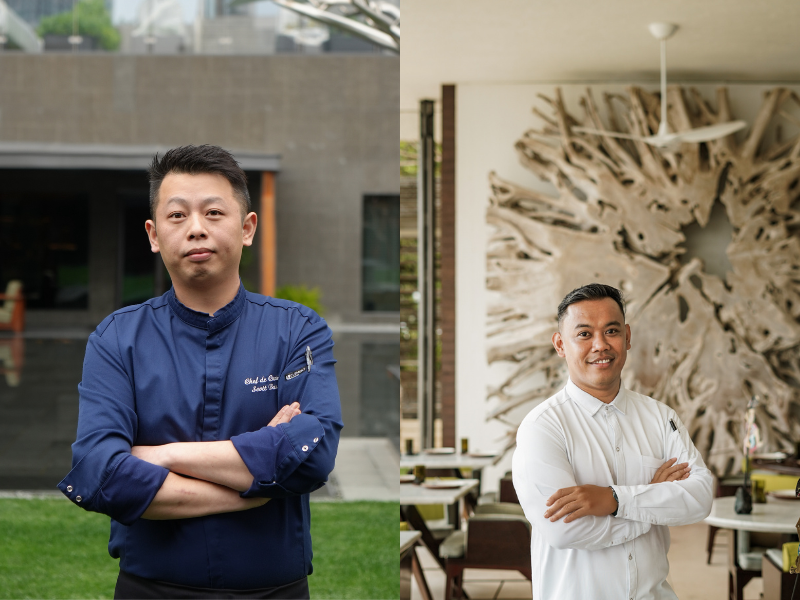 Chef Scott Bao dan Chef Kadek Sugiantara