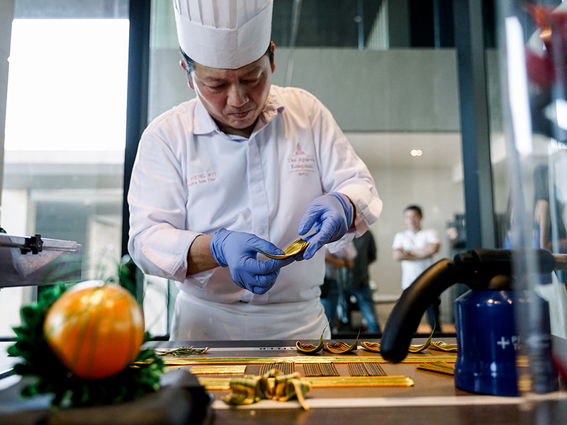 Chef Ho Weng Kit Curated Dish of The Apurva Kempinski Bali