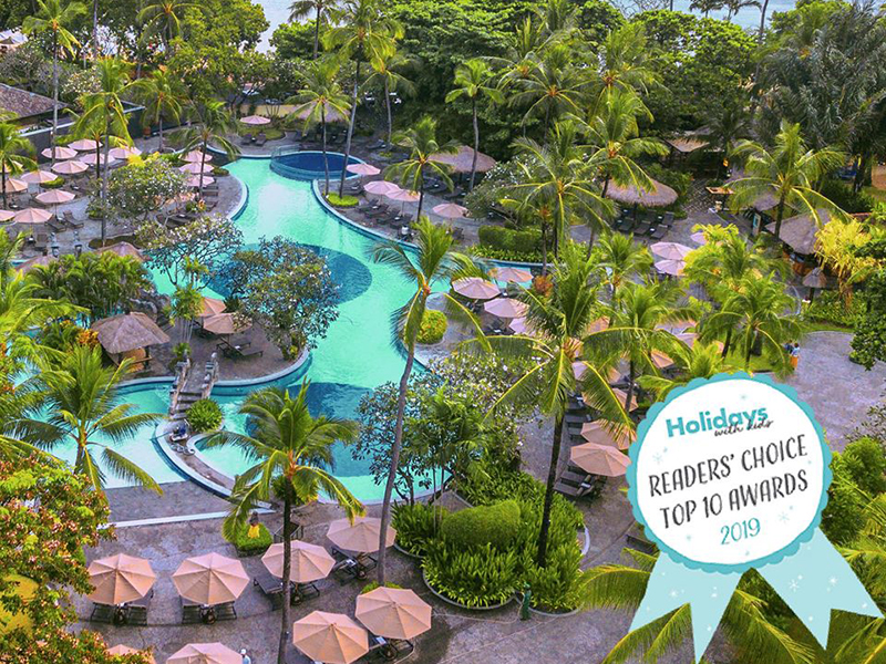 Meliá Bali Recently Awarded as Top 10 Best Family Resorts in Indonesia