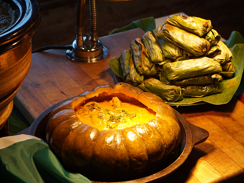 Fish Wrapped With Banana Leaf