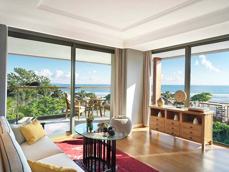 Hotel Indigo Bali Seminyak Beach Sagar Suite Living Room